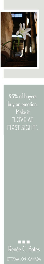 95% of buyers buy on emotion.  Make it 'Love at First Sight'.